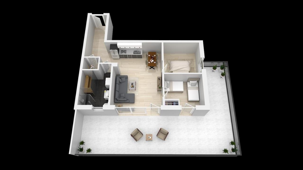 Gebirgsresort - Ferienwohnung 2 0 2 Winterberg Dış mekan fotoğraf